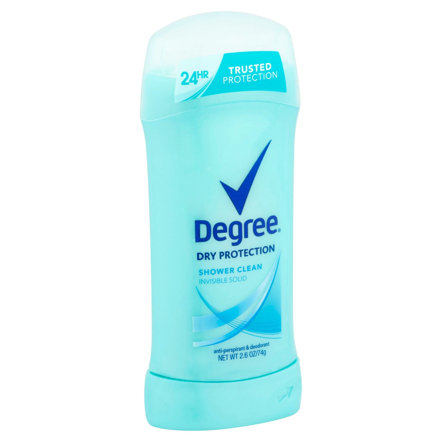 Degree Long Lasting Women's Antiperspirant Deodorant Stick, Shower Clean, 2.6 oz