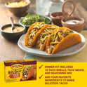 Old El Paso Stand 'N Stuff Bold Nacho Cheese Flavored Taco Dinner Kit, 9.5 oz.