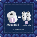Quilted Northern Ultra Plush 6 Mega Rolls, 3X More Absorbent*, Luxurious Soft Toilet Paper