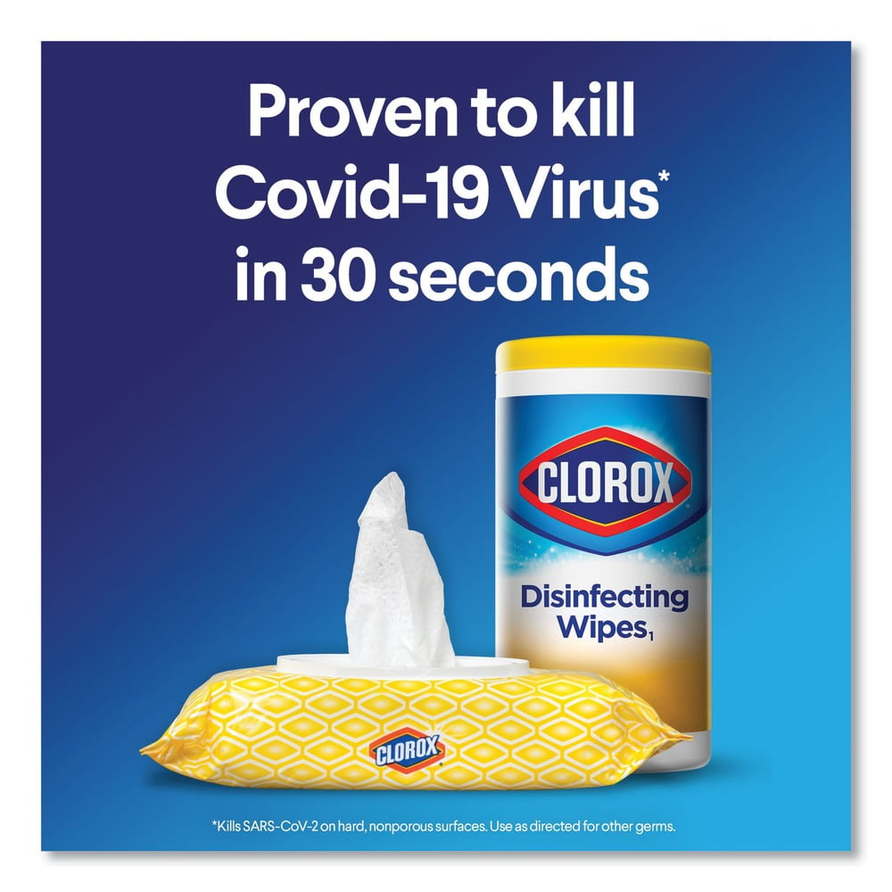 Clorox Bleach-Free Disinfecting and Cleaning Wipes, 35 Count Each, 3 Pack