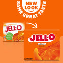 Jell-O Orange Artificially Flavored Gelatin Dessert Mix, 3 oz Box