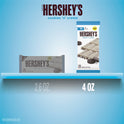 Hershey's Cookies 'n' Creme XL Candy, Bar 4 oz, 16 Pieces