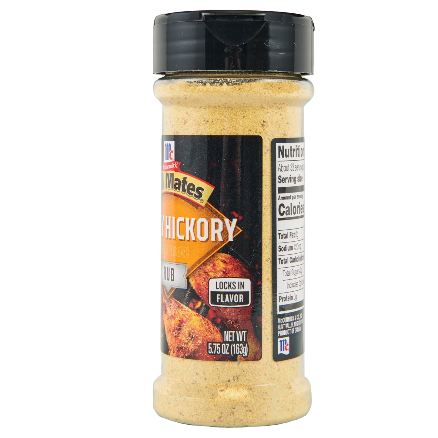 McCormick Grill Mates Honey Hickory Rub, 5.75 oz Mixed Spices & Seasonings