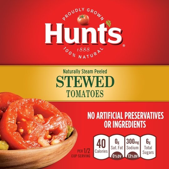 Hunt's Stewed Tomatoes, 14.5 oz Can