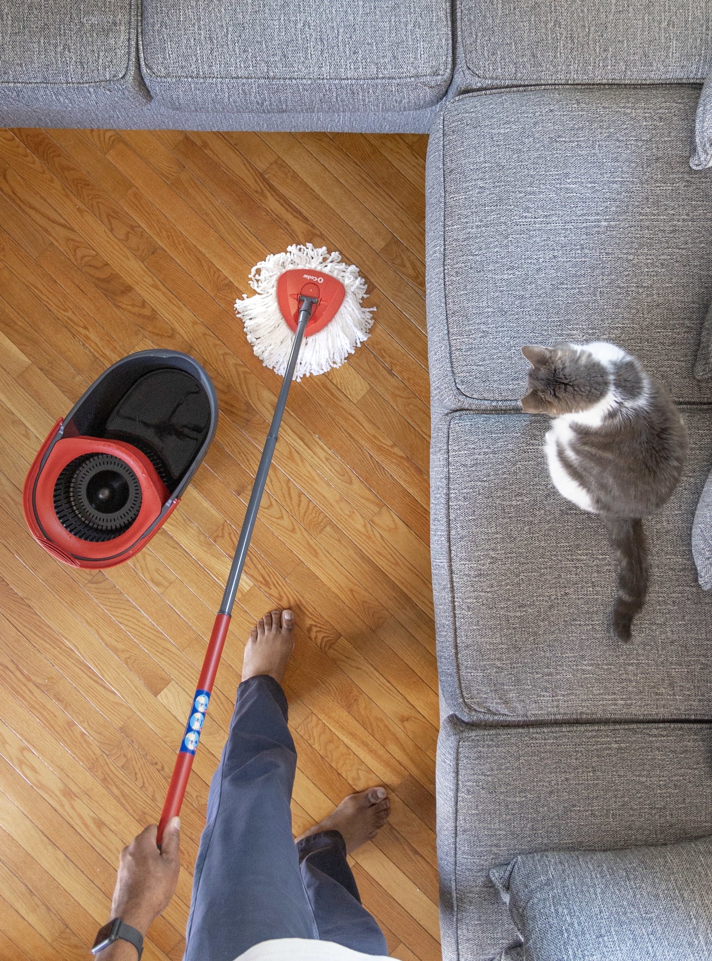 EasyWring Spin Mop & Bucket System