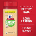 McCormick Garlic Powder, 8.75 oz Mixed Spices & Seasonings