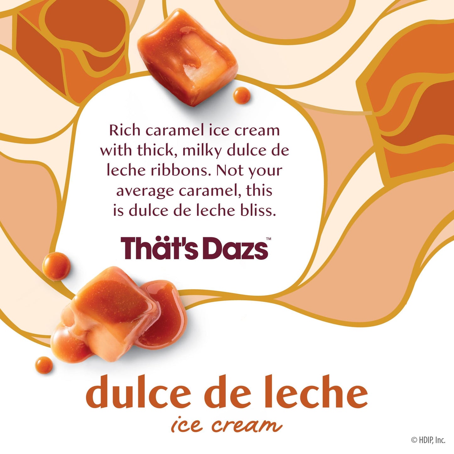 Haagen Dazs Dulce De Leche Ice Cream, Gluten Free, Kosher, 1 Package, 14oz