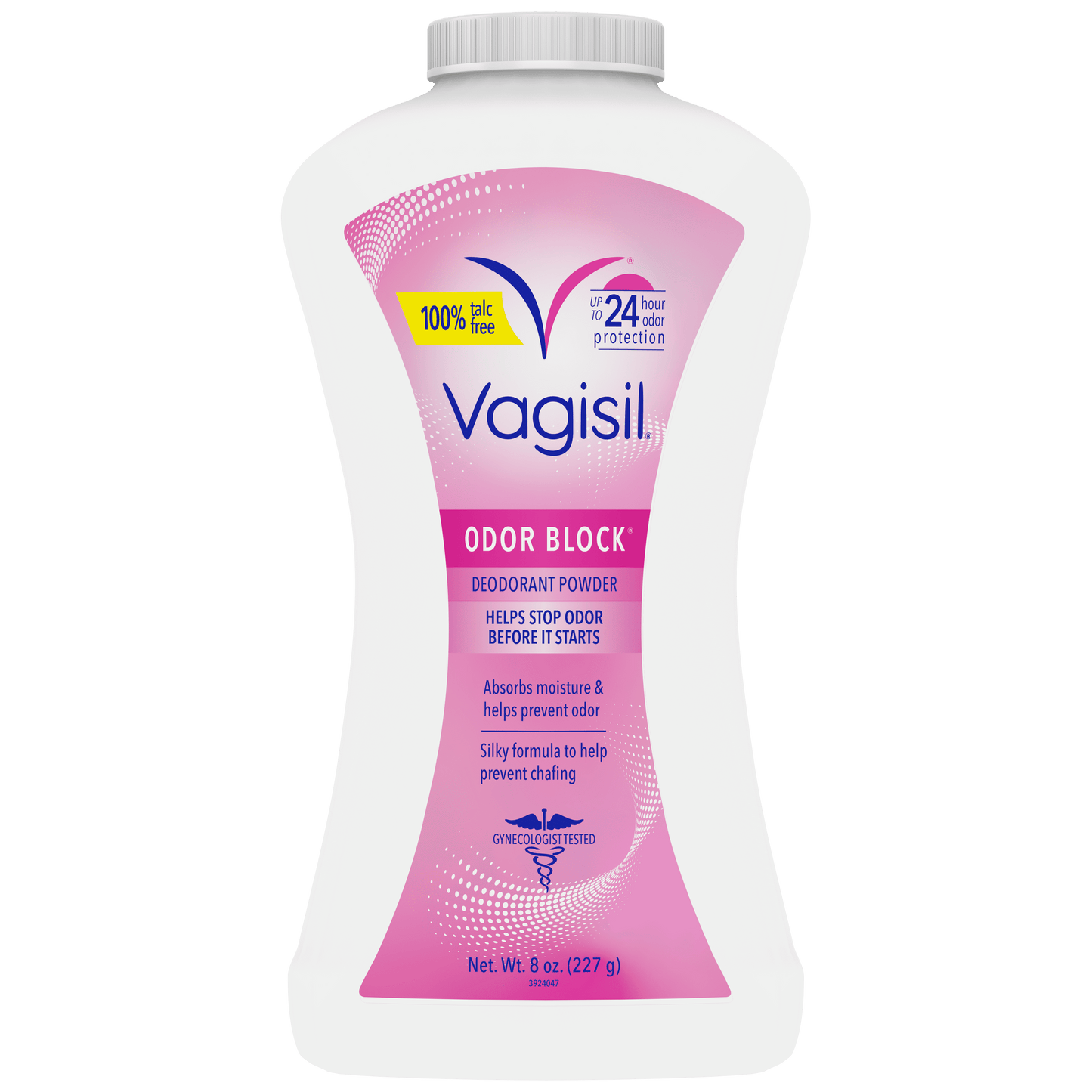 Vagisil Daily Intimate Deodorant Powder, with Odor Block Protection, Talc-Free, 8 oz