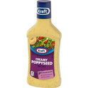 Kraft Creamy Poppyseed Salad Dressing, 16 fl oz Bottle