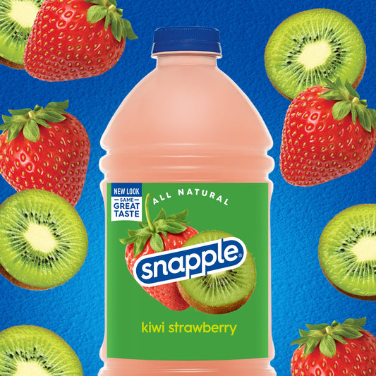 Snapple Kiwi Strawberry Juice Drink, 64 fl oz, Bottle