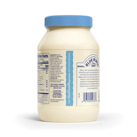 Blue Plate Light Mayonnaise, 30 fl oz Plastic Jar