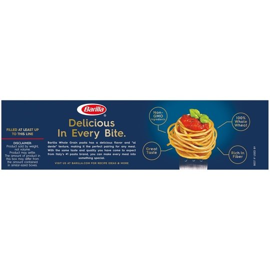 Barilla Whole Grain Thin Spaghetti Pasta, 16 oz