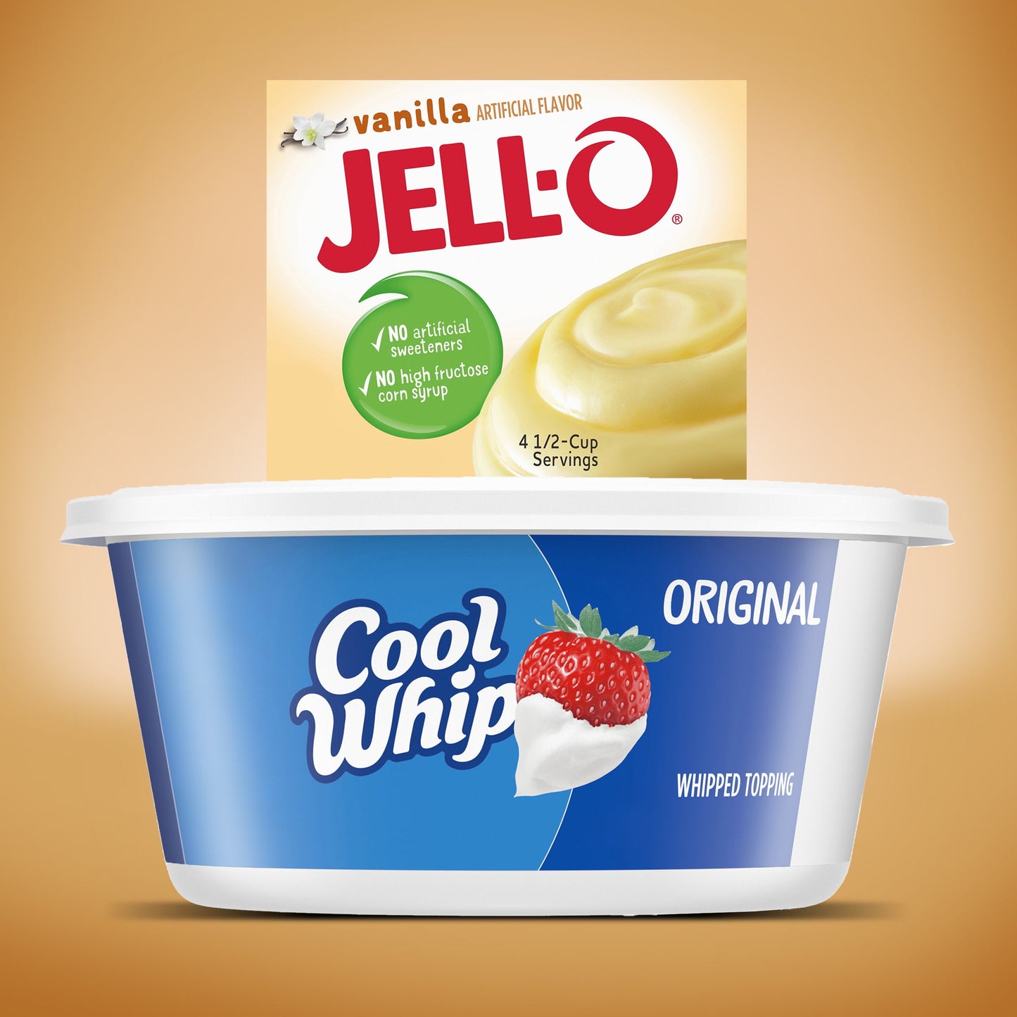 Jell-O Vanilla Instant Pudding Mix & Pie Filling, 3.4 oz. Box