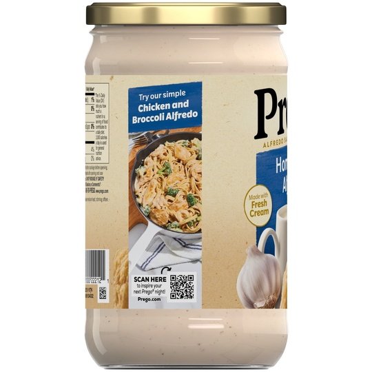 Prego Homestyle Alfredo Pasta Sauce, 22 oz Jar