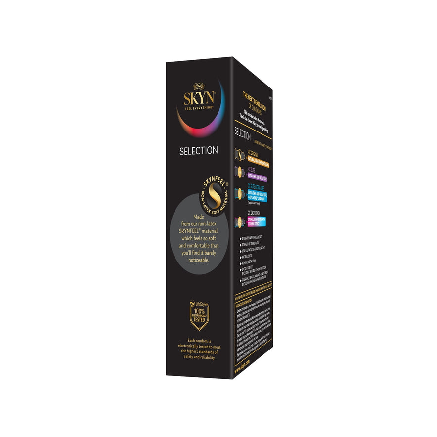 SKYN Selection Variety Pack Non-Latex Condoms, 12 Count instafresh SKYN Selection Variety Pack Non-Latex Condoms, 12 Count instafresh