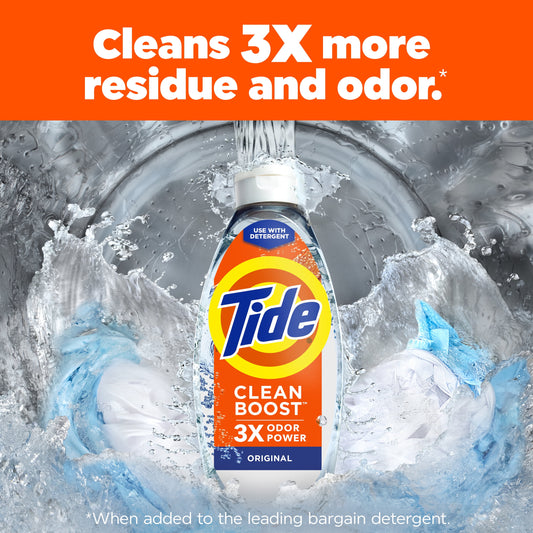 Tide Deep Cleansing Liquid Fabric Rinse with 3X Odor Power, Original, 48.00 fl oz