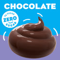 Jell-O Chocolate Flavor Zero Sugar Instant Reduced Calorie Pudding & Pie Filling Mix, 1.4 oz Box