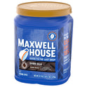 Maxwell House Dark Silk Dark Roast Ground Coffee, 37.7 oz Canister