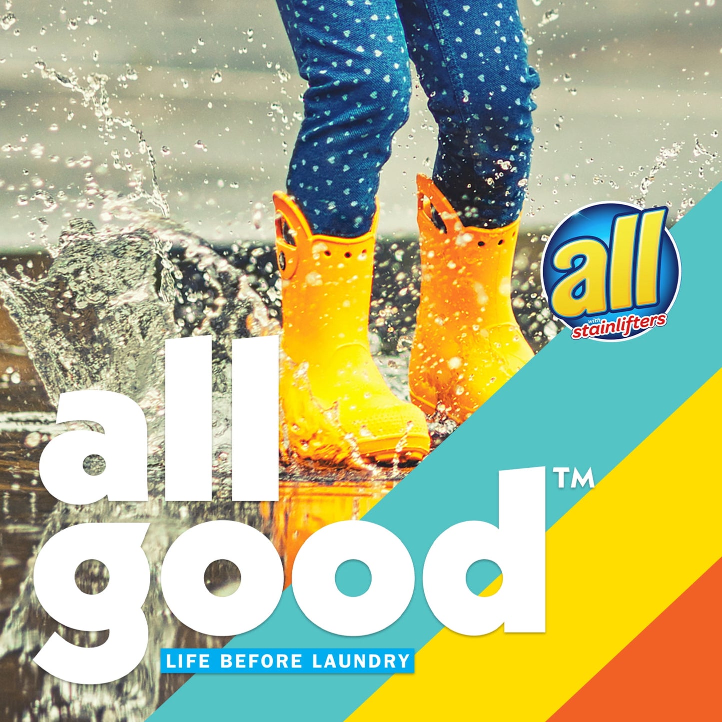 all Liquid Laundry Detergent, 4 in 1 with Stainlifters, Sunshine Fresh, 40 Ounces, 26 Wash Loads