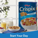 Kellogg's Crispix Original Cold Breakfast Cereal, Family Size, 18 oz Box