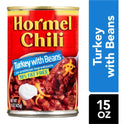 HORMEL Chili Turkey with Beans, 98% Fat Free, 15 Oz