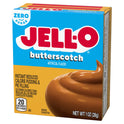 Jell-O Butterscotch Artificially Flavored Zero Sugar Instant Reduced Calorie Pudding & Pie Filling Mix, 1 oz Box