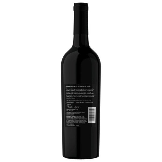 Dark Horse California Cabernet Sauvignon Red Wine, 750ml Glass Bottle