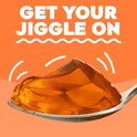 Jell-O Original Orange Jello Cups Gelatin Snack, 4 Ct Cups