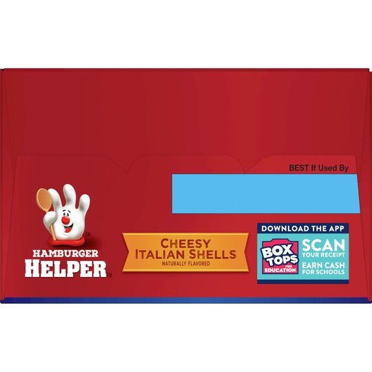 Hamburger Helper, Cheesy Italian Shells, Twin Pack