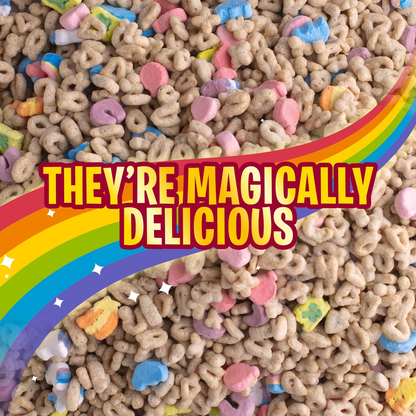Lucky Charms Gluten Free Kids Breakfast Cereal with Marshmallows, Mega Size, 29.1 oz