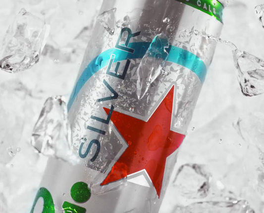 Heineken Silver Lager Beer, Single 24 fl oz Can, 4% Alcohol by Volume