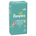 Pampers Baby Dry Diapers Size 1, 44 Count