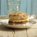 Jimmy Dean Sausage Egg & Cheese Biscuit Sandwich, 18 oz, 4 Ct (Frozen)