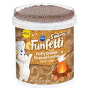 Pillsbury Funfetti S'mores Fluffy Graham Flavored Frosting, 12 oz Tub