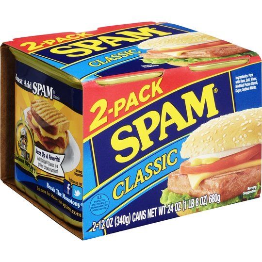 SPAM Classic, 12 oz (2 Pack Canned)