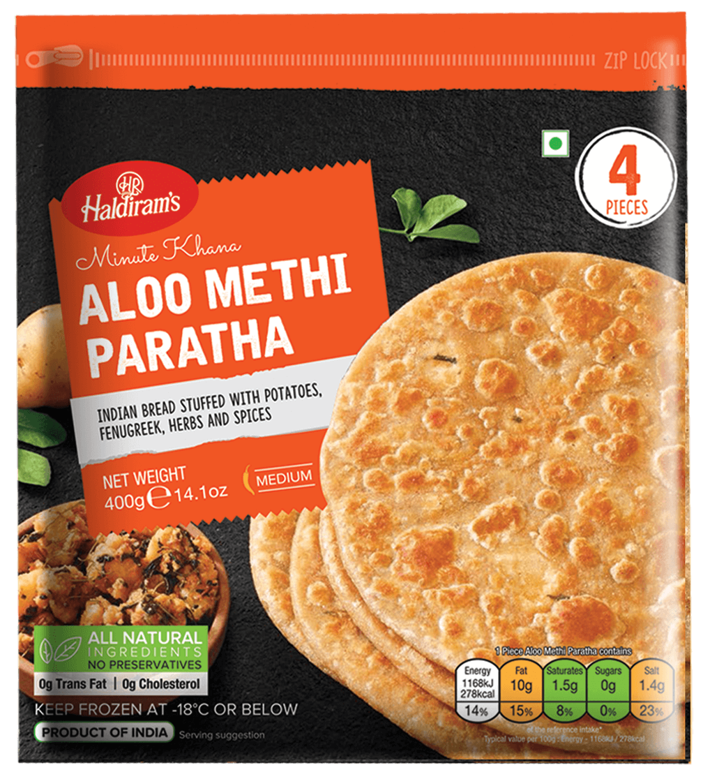 Aloo Methi Paratha