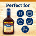 Kraft Sweet Honey Slow-Simmered Barbecue BBQ Sauce Value Size, 40 oz Bottle