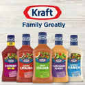 Kraft Zesty Italian Salad Dressing, 16 fl oz Bottle