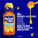 Vicks DayQuil Kids & NyQuil Kids Cold & Cough Relief LIquid, Over-the-Counter Medicine, Honey, 2x8 oz