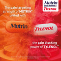 Motrin Dual Action with Tylenol, Ibuprofen & Acetaminophen, 20Ct