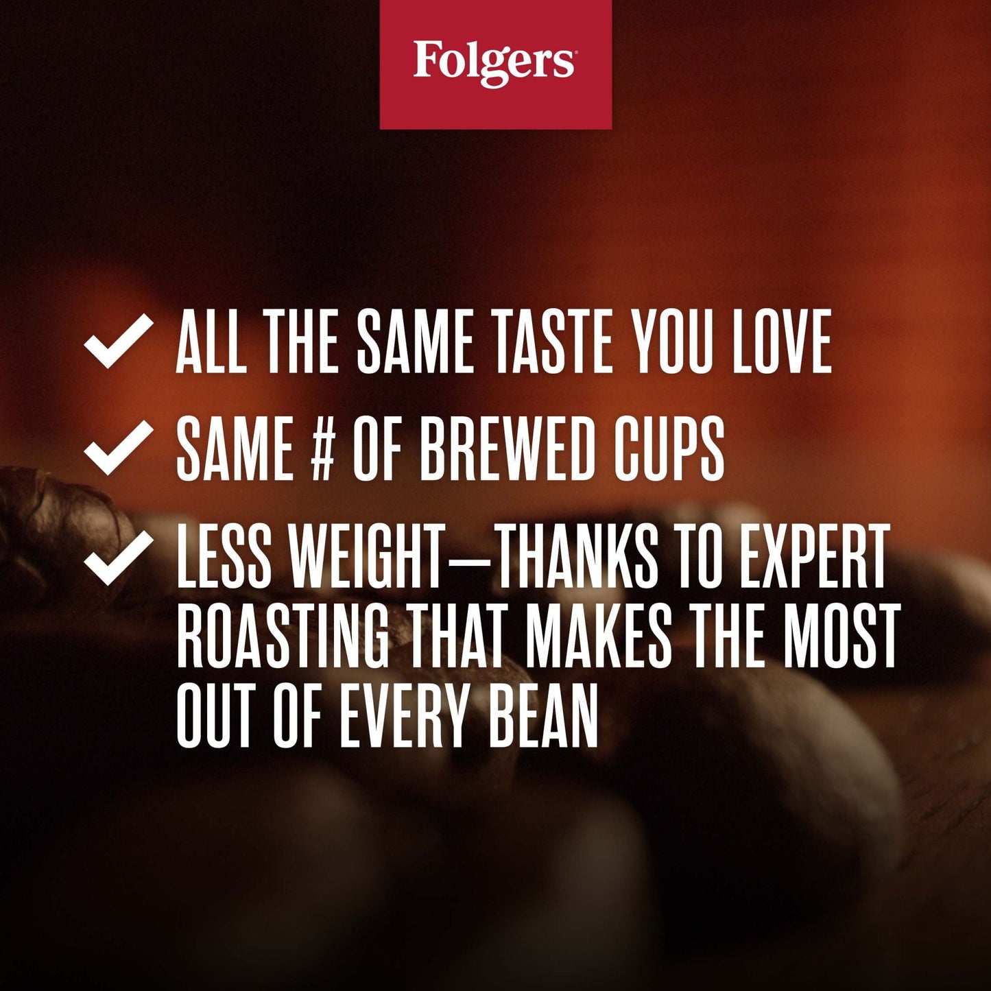 Folgers Colombian Coffee, Medium Roast Ground Coffee, 33.7 Ounce Canister
