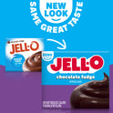 Jell-O Chocolate Fudge Artificially Flavored Zero Sugar Instant Reduced Calorie Pudding & Pie Filling Mix, 1.4 oz Box