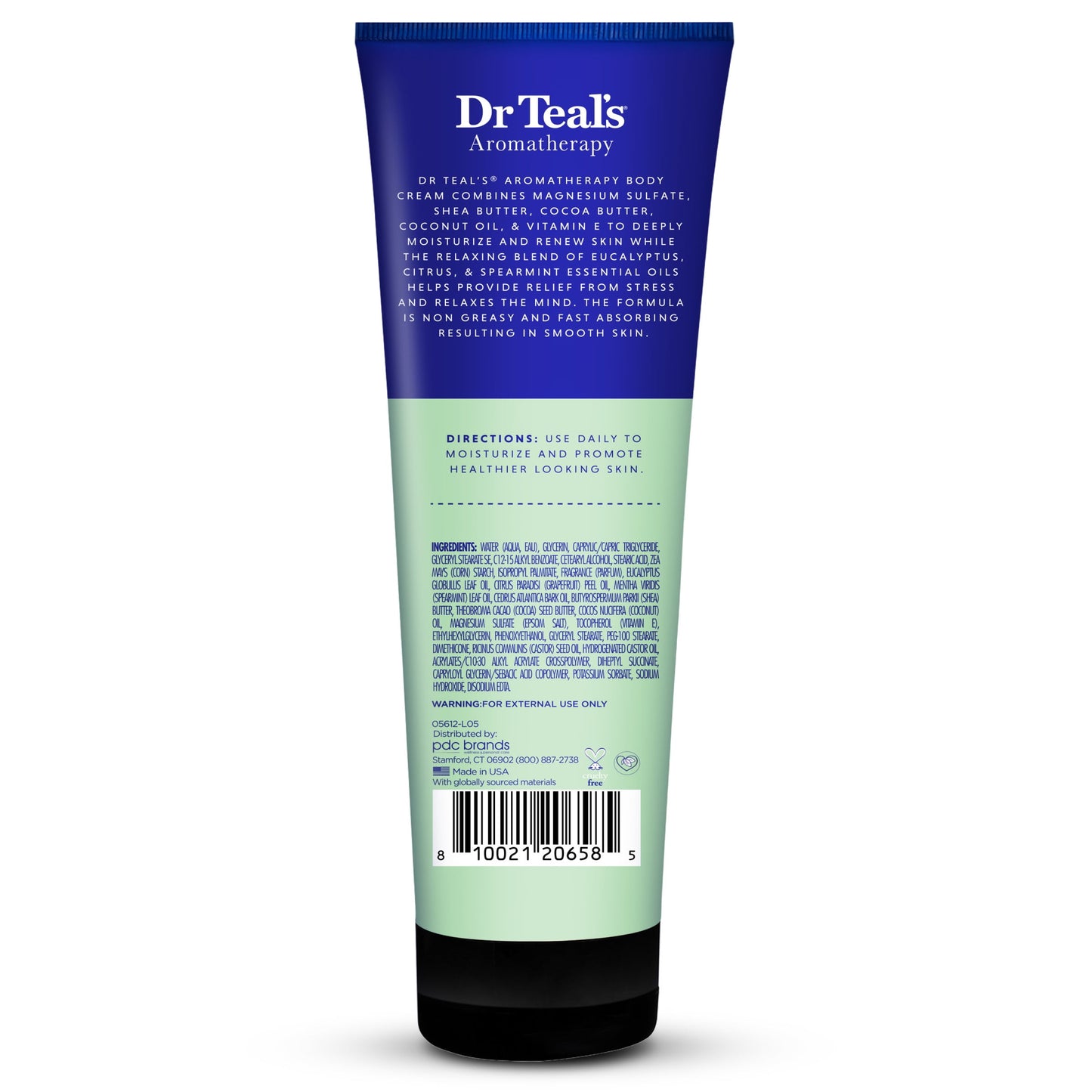 Dr Teal's Body Lotion, Moisture + Nourishing with Coconut Oil & Essential  Oils, 18 fl oz. 