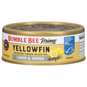 Bumble Bee Prime MSC Yellowfin Solid Light Tuna in Olive Oil Lemon and Pepper 5oz Can EA