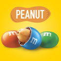 M&M's Peanut Milk Chocolate Candy, Share Size - 3.27 oz Bag