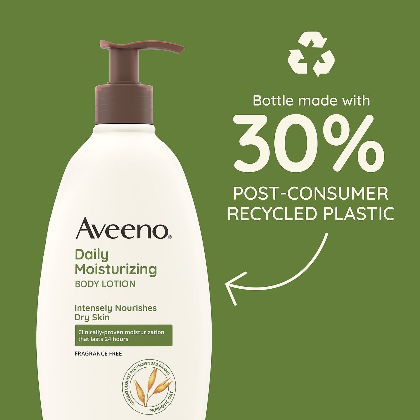 Aveeno Daily Moisturizing Lotion with Oat for Dry Skin, 12 fl. oz