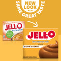 Jell-O Cook & Serve Butterscotch Artificially Flavored Pudding & Pie Filling Mix, 3.5 oz Box