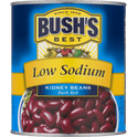 Bush's Low Sodium Dark Red Kidney Beans, 111 oz, Can