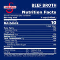 Swanson 100% Natural, Gluten-Free Beef Broth, 48 oz Carton