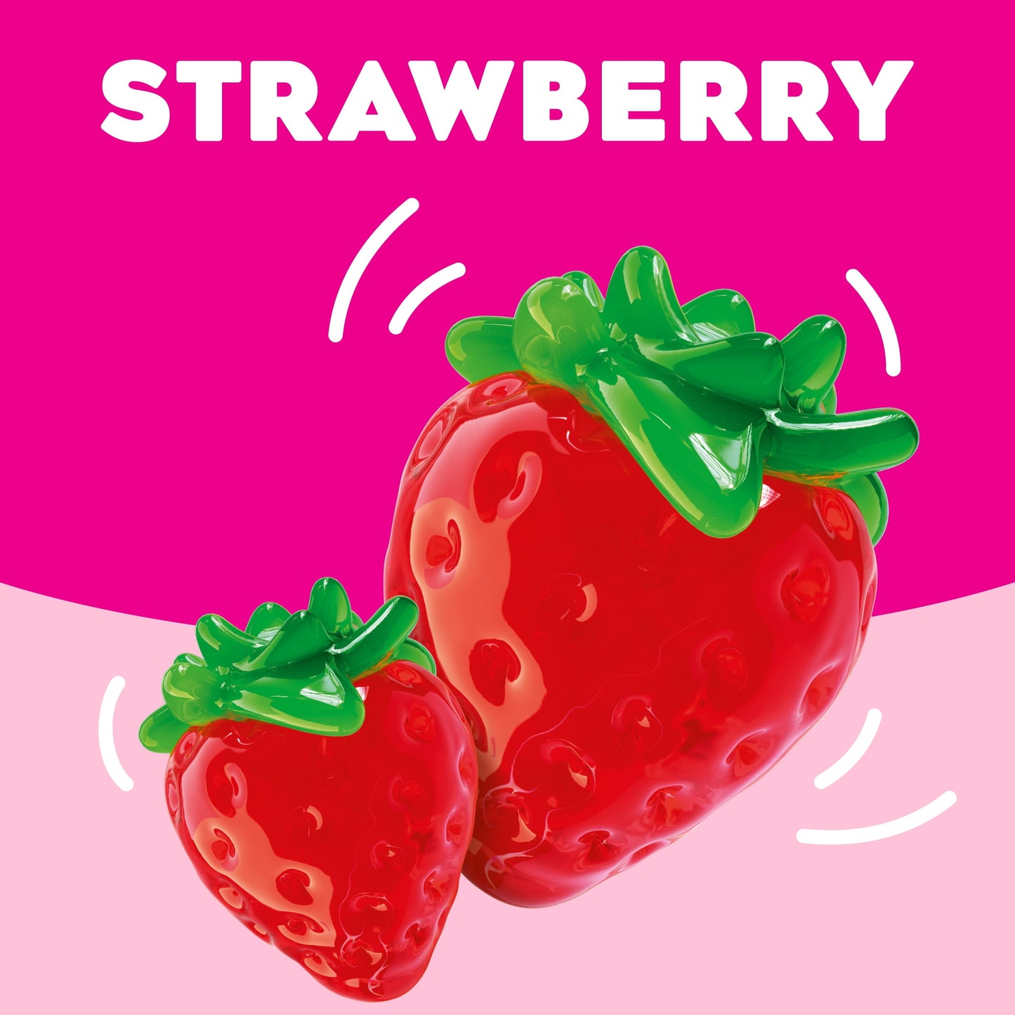 Jell-O Original Strawberry Jello Cups Gelatin Snack Value Pack, 8 Ct Cups